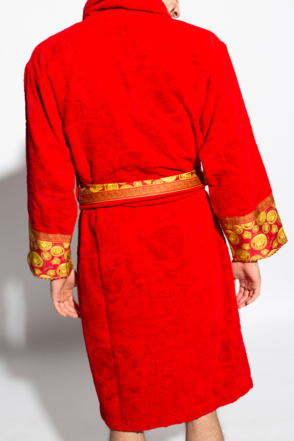 Versace Home Bathrobe with Medusa Men's Clothing Vitkac